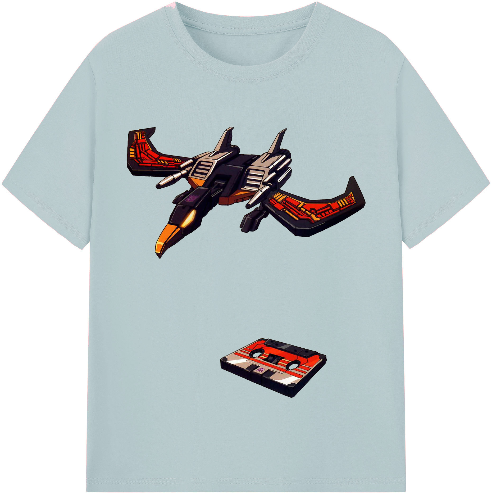 （画像用）  綿100％半袖Tシャツ（フロントプリント）